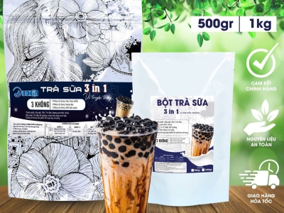 Công thức trà sữa trân châu đường đen chuẩn vị quán