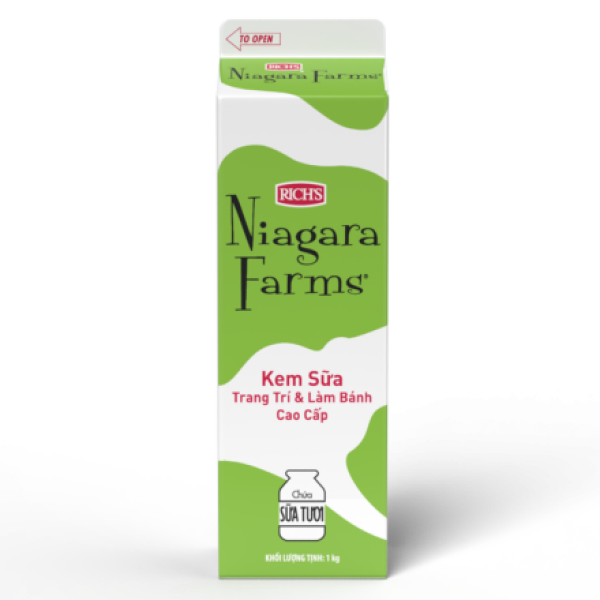 Kem sữa làm bánh trang trí cao cấp