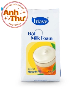 Bột Milk Foam Lúave Nguyên Vị